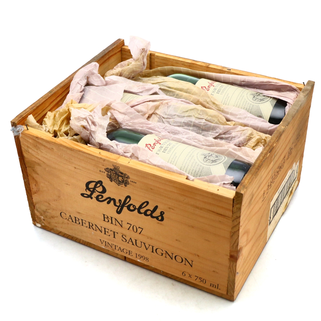 Image for Penfolds Bin 707 Cabernet Sauvignon 1998