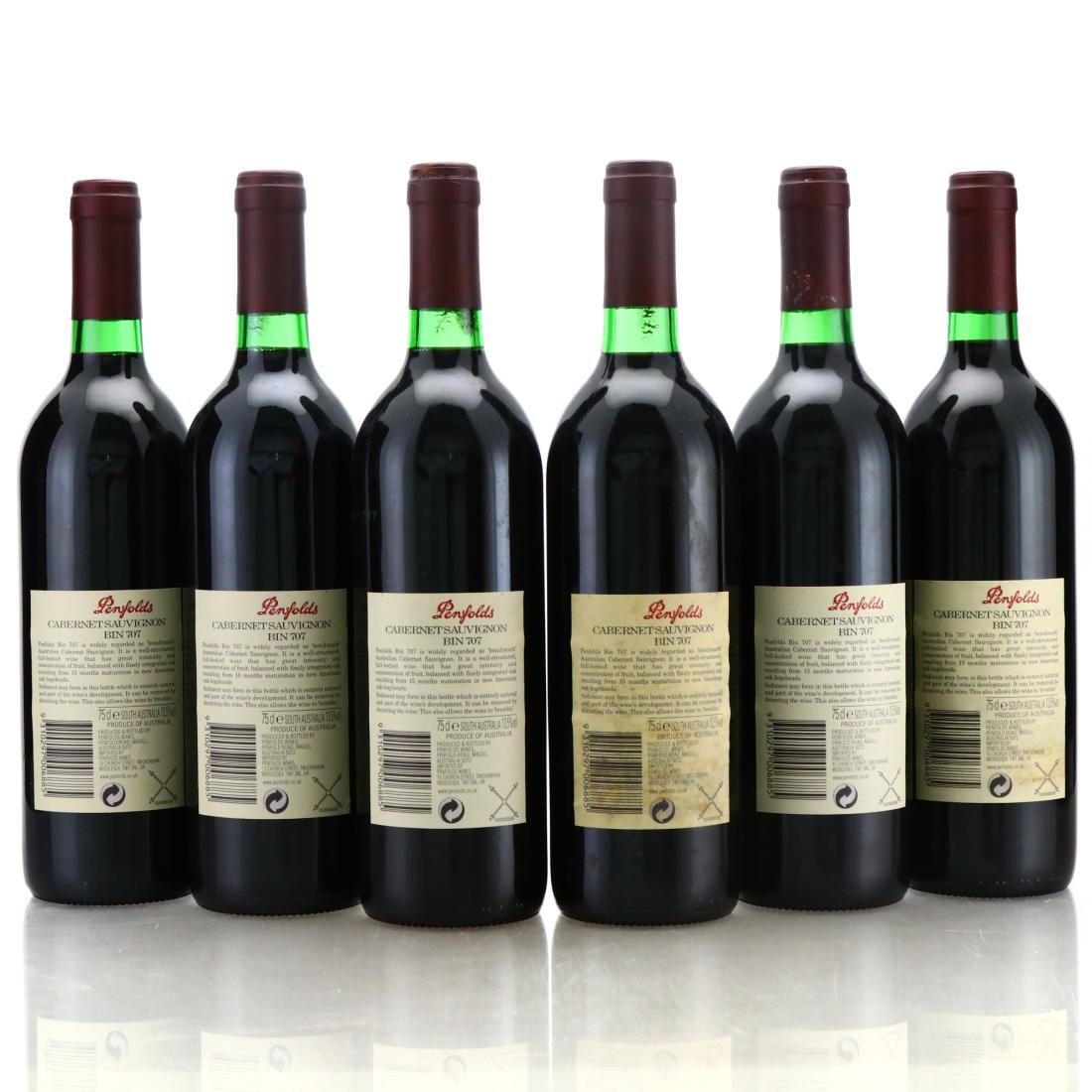 Image for Penfolds Bin 707 Cabernet Sauvignon 1998