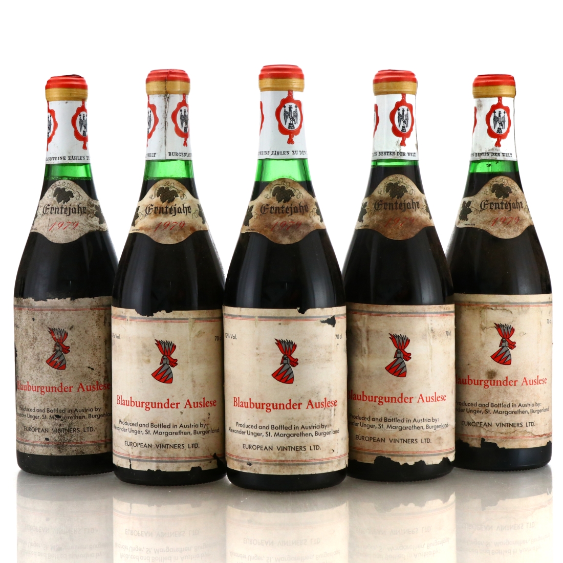 A.Unger Blauburgunder Auslese 1979 Burgenland 5x70cl