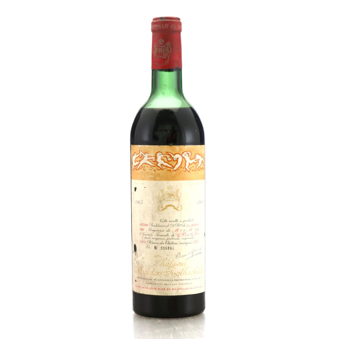 Image for Ch. Mouton-Rothschild 1965 Pauillac 1er-Cru