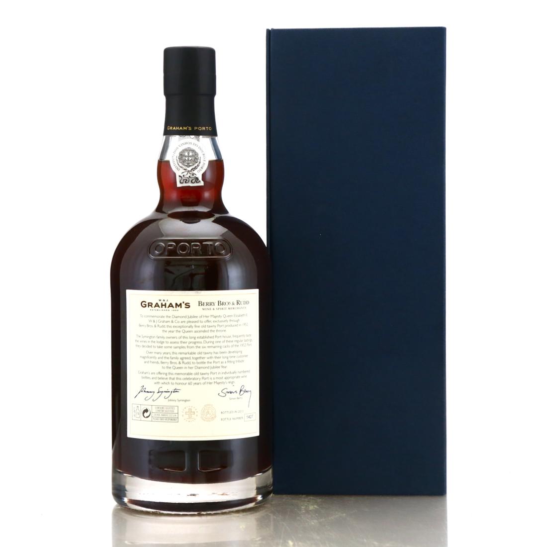 Image for Graham's 1952 Single Harvest Tawny Port