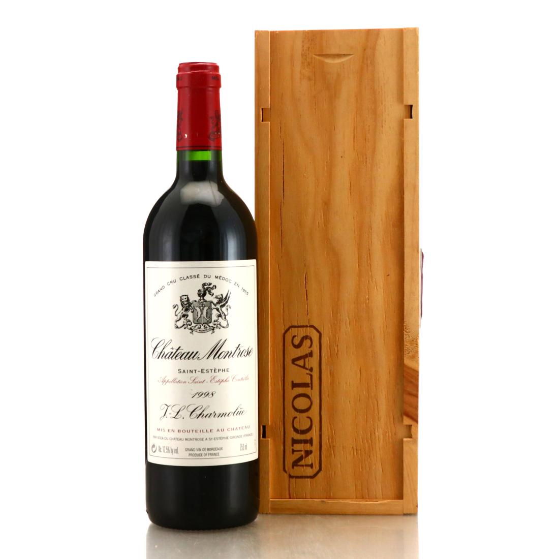 Image for Ch. Montrose 1998 Saint-Estephe 2eme-Cru