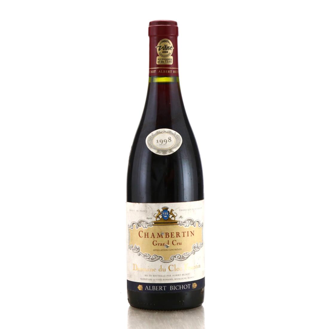 Image for Dom. Du Clos Frantin 1998 Chambertin Grand-Cru