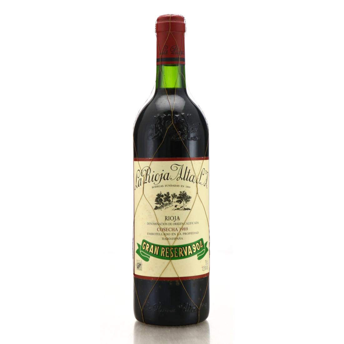 Image for La Rioja Alta 904 1989 Rioja Gran Reserva