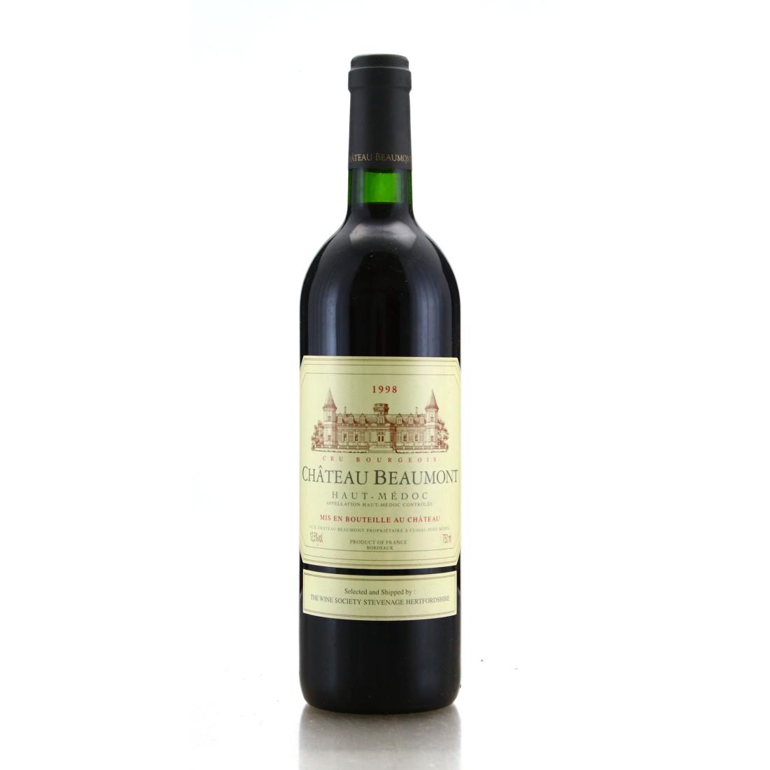 Image for Ch. Beaumont 1998 Haut-Medoc