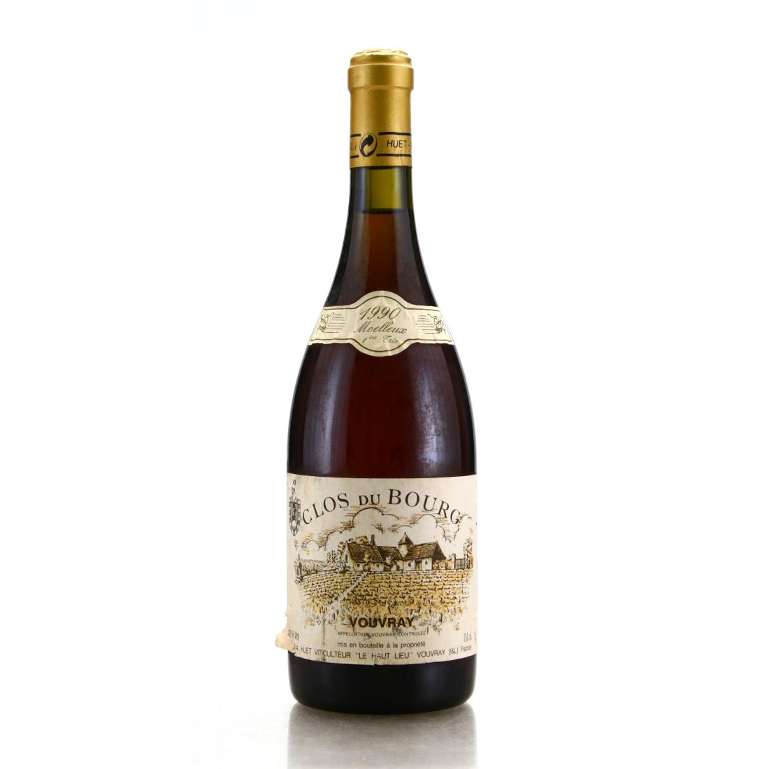 Image for Dom. Huet Clos Du Bourg Moelleux 1ere Trie 1990 Vouvray