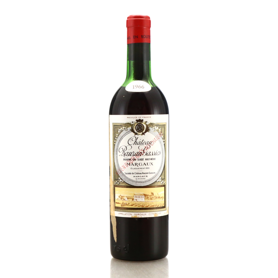 Ch. Rauzan-Gassies 1966 Margaux 2eme-Cru