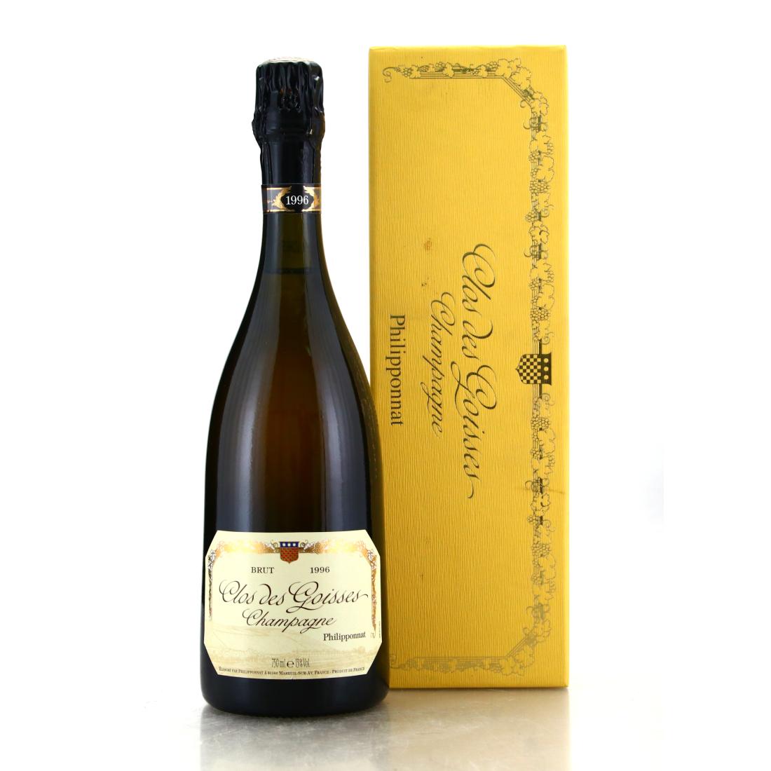 Image for Philipponnat Clos Des Goisses Brut 1996 Vintage Champagne