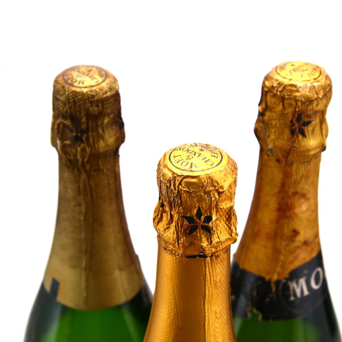 Image for Moët & Chandon Première Cuvée Champagne circa 1980s x 3