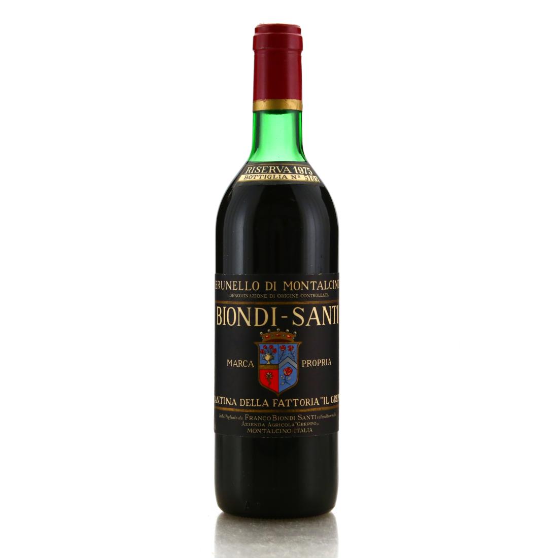Image for Biondi-Santi 1975 Brunello di Montalcino Riserva