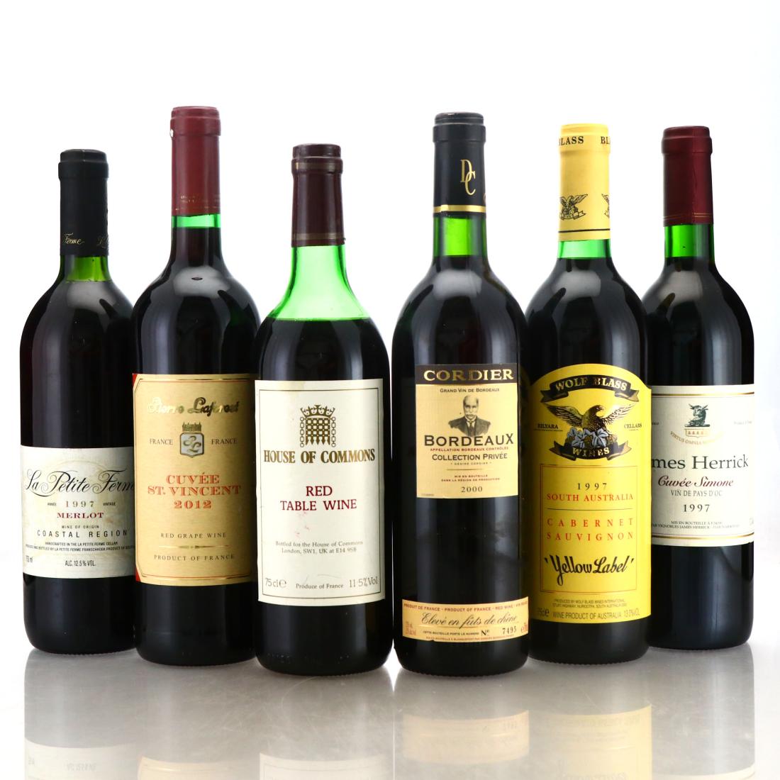 Image for Assorted Red Wines