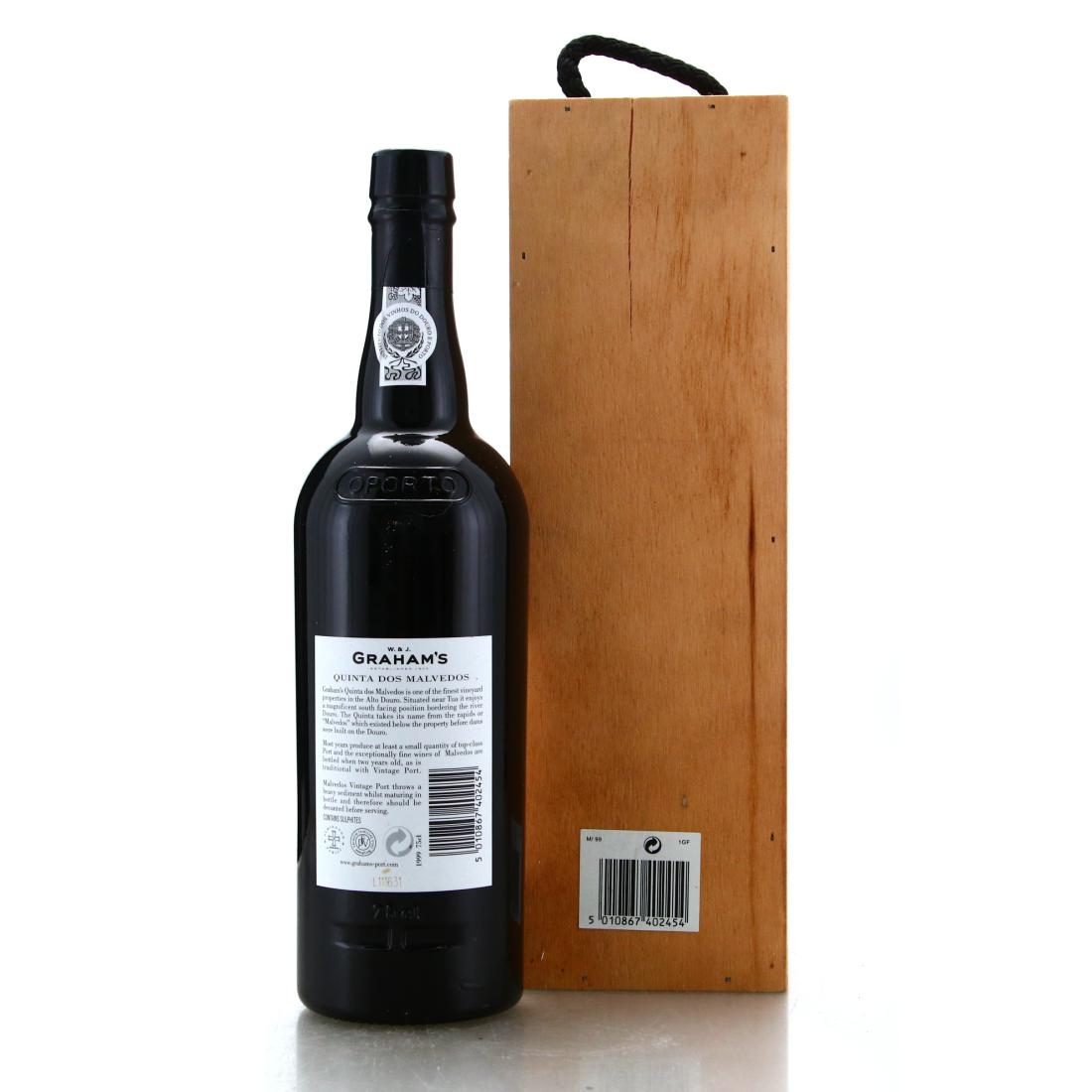 Image for Graham's Malvedos 1999 Vintage Port