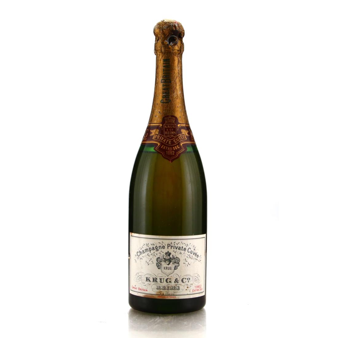 Image for Krug Private Cuvee Extra Sec 1962 Vintage Champagne