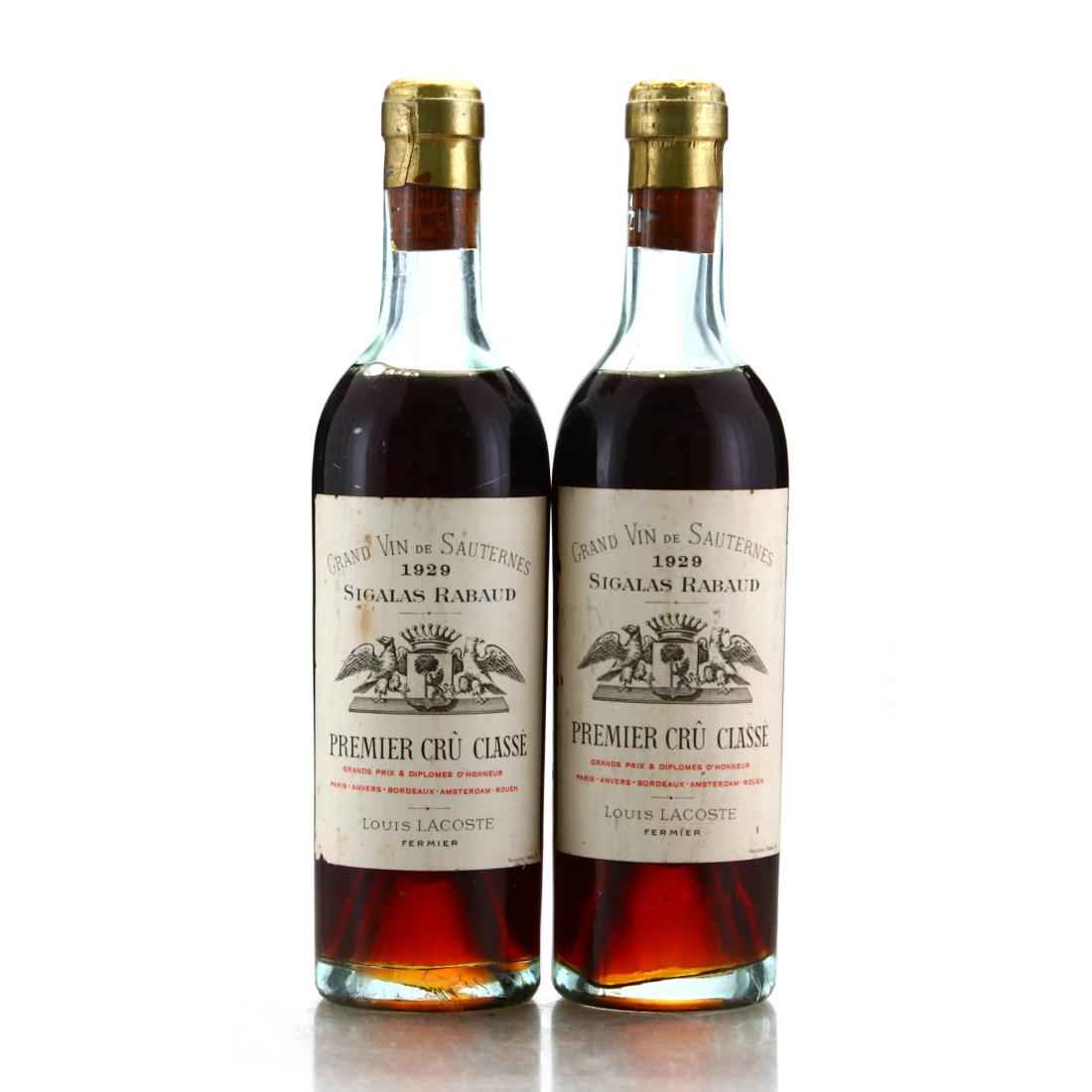 Image for Ch. Sigalas-Rabaud​ 1929 Sauternes 1er-Cru