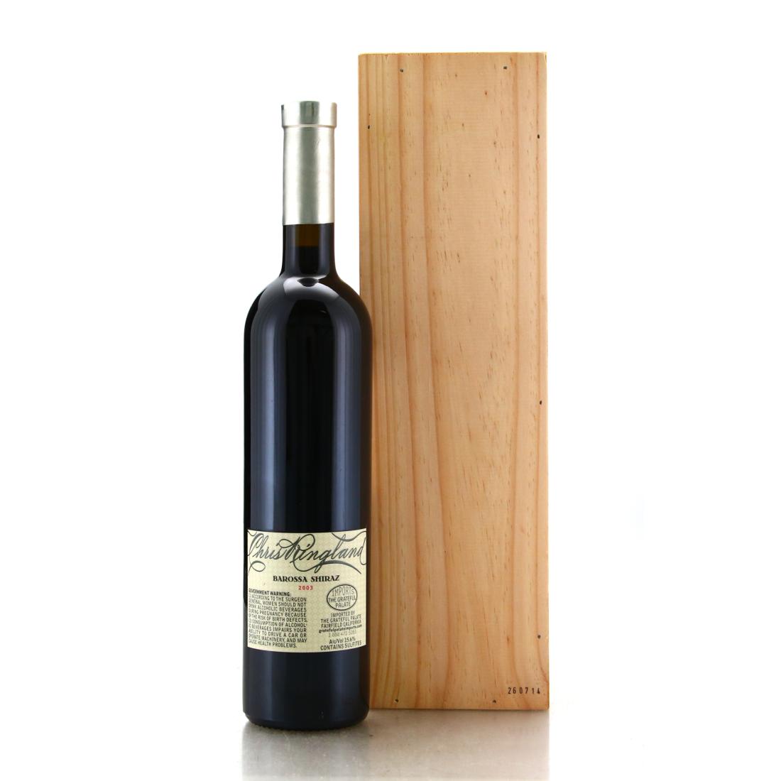 Image for Chris Ringland Dry Grown Barossa Ranges Shiraz 2003 Barossa Valley