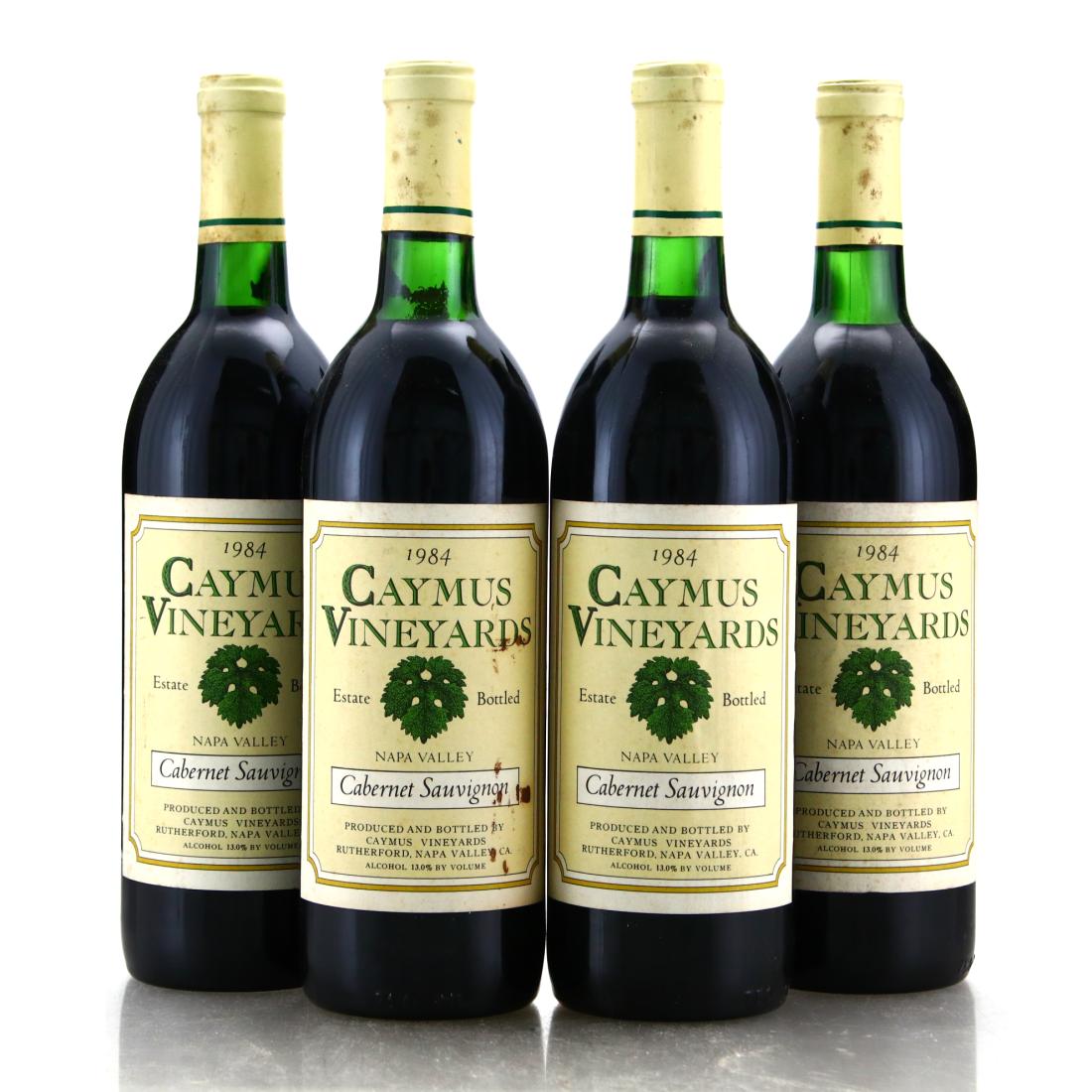 Image for Caymus Vineyards Cabernet Sauvignon 1984 Napa Valley