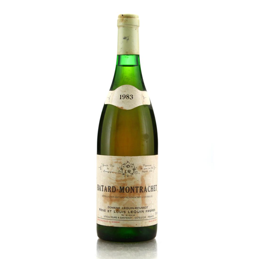 Image for Dom. Lequin-Roussot 1983 Batard-Montrachet Grand-Cru