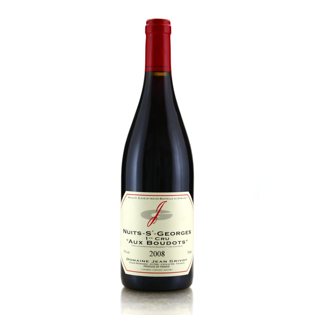 Image for Dom. Jean Grivot Aux Boudots 2008 Nuits-St-Georges 1er-Cru