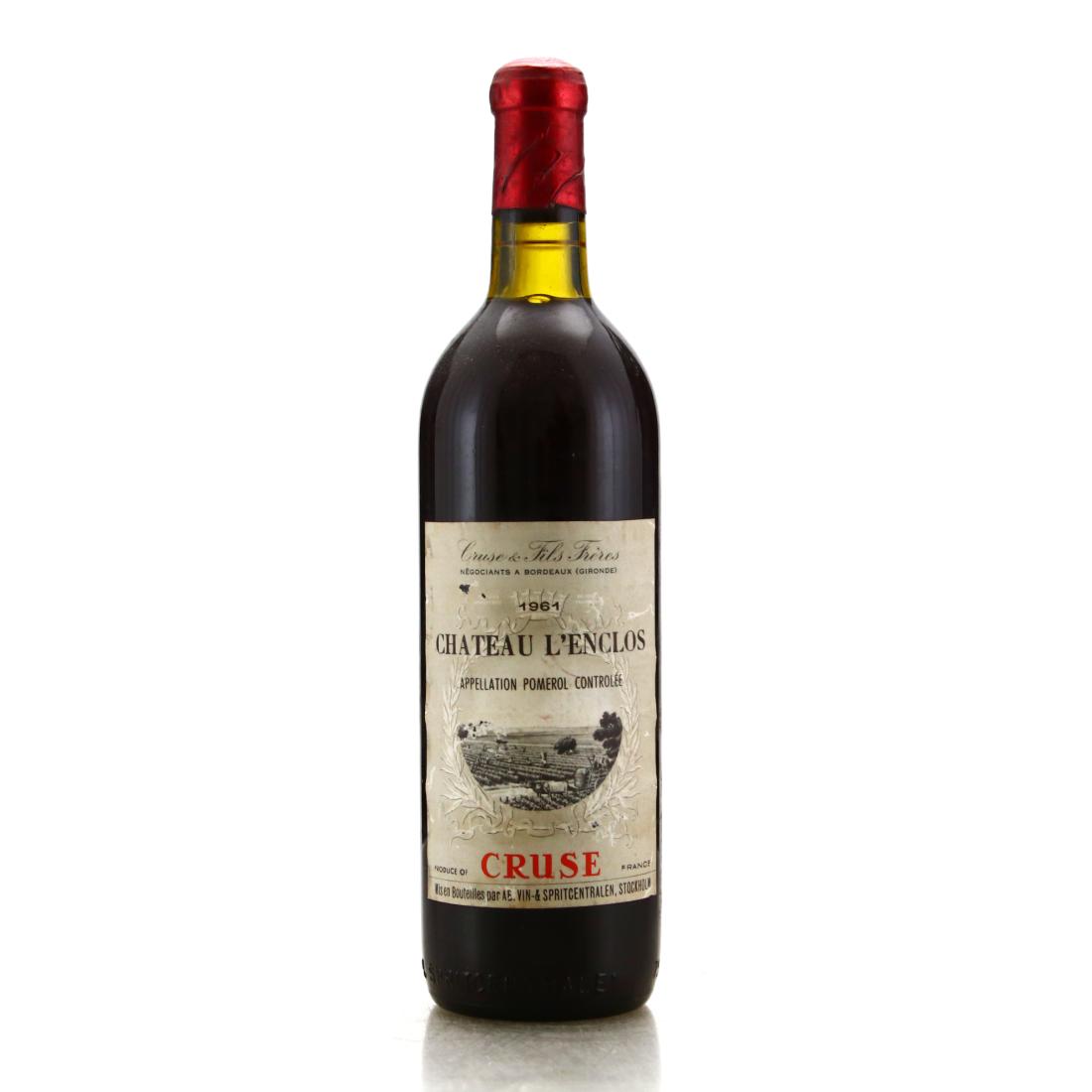 Image for Ch. L'Enclos 1961 Pomerol / Cruse