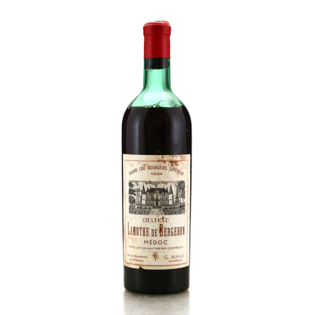 Image for Ch. Lamothe-Bergeron 1934 Haut-Medoc