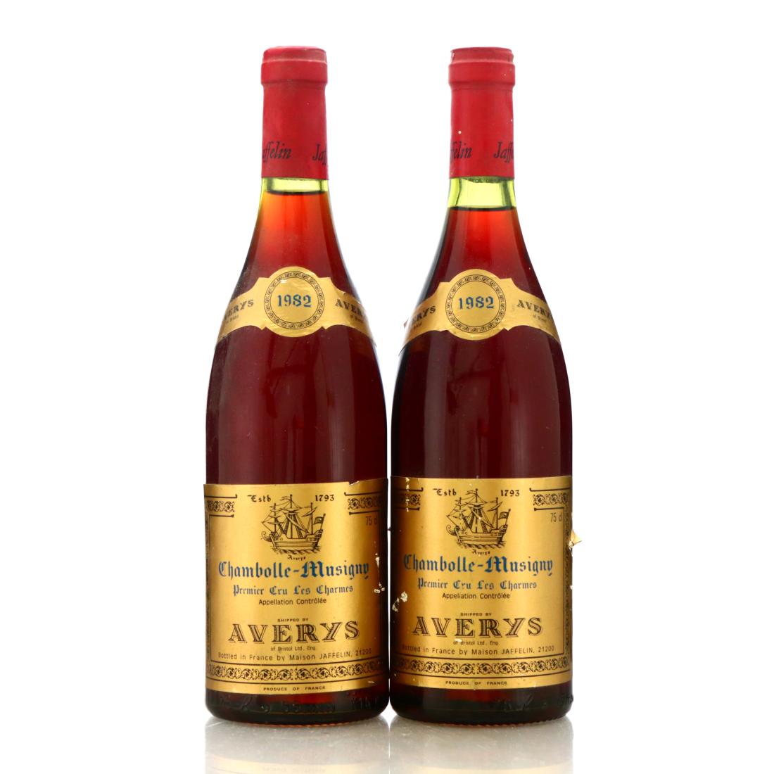 Image for Averys Les Charmes 1982 Chambolle-Musigny 1er-Cru