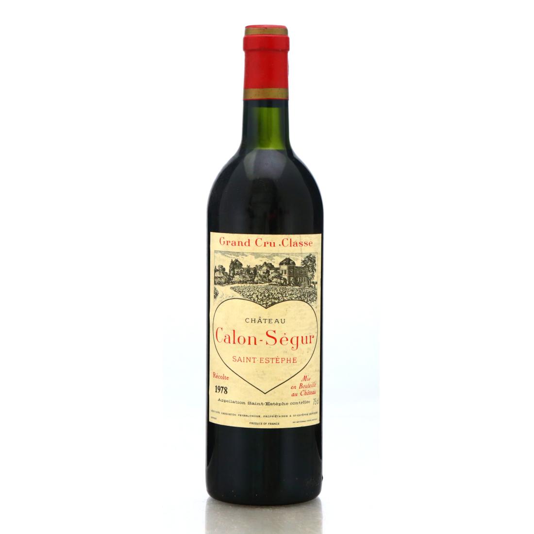 Ch. Calon-Segur 1978 St-Estephe 3eme-Cru