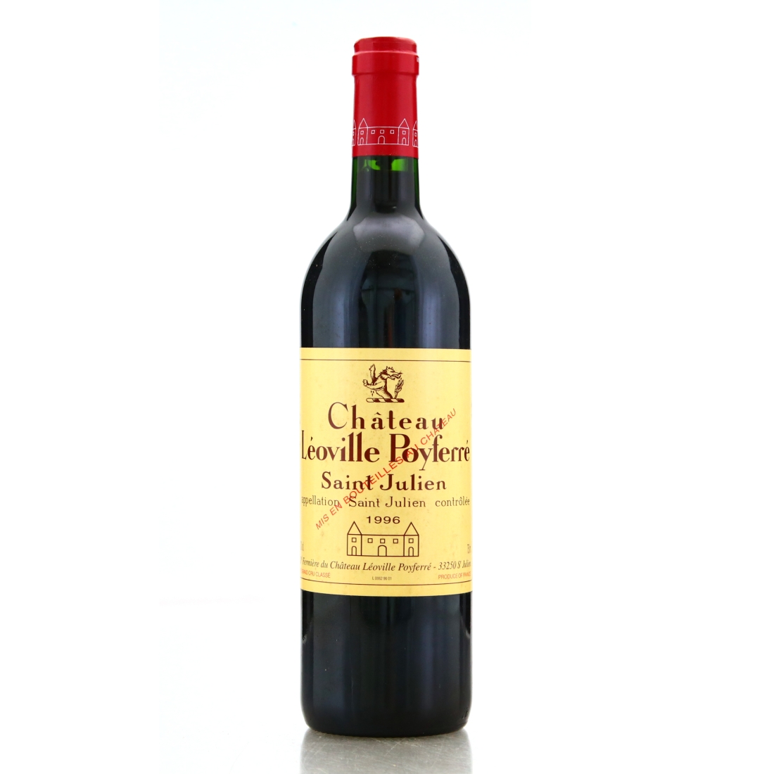 Ch. Leoville Poyferre 1996 St-Julien 2eme-Cru