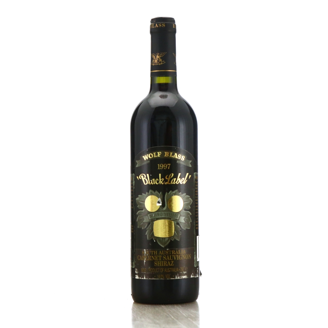 Wolf Blass Black Label Shiraz Cabernet Sauvignon 1997 Australia