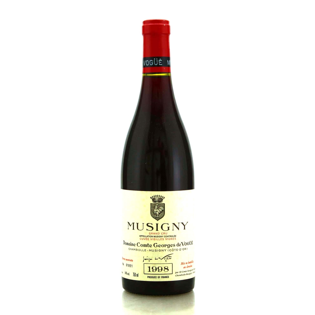 Dom. Comte Georges de Vogue Cuvee Vieilles Vignes 1998 Musigny Grand-Cru