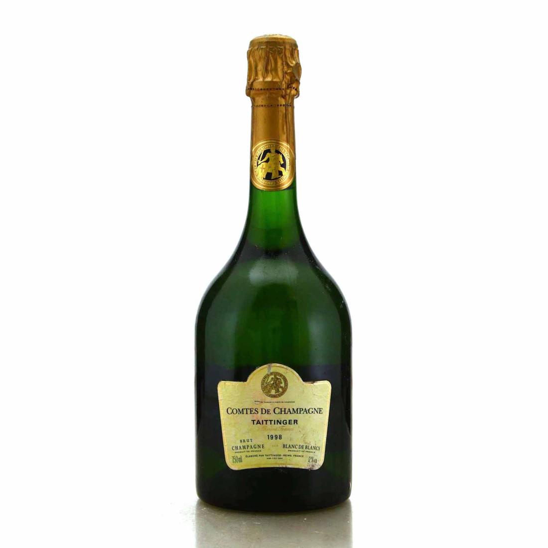 Taittinger Comtes de Champagne Blanc-de-Blancs 1998 Vintage Champagne