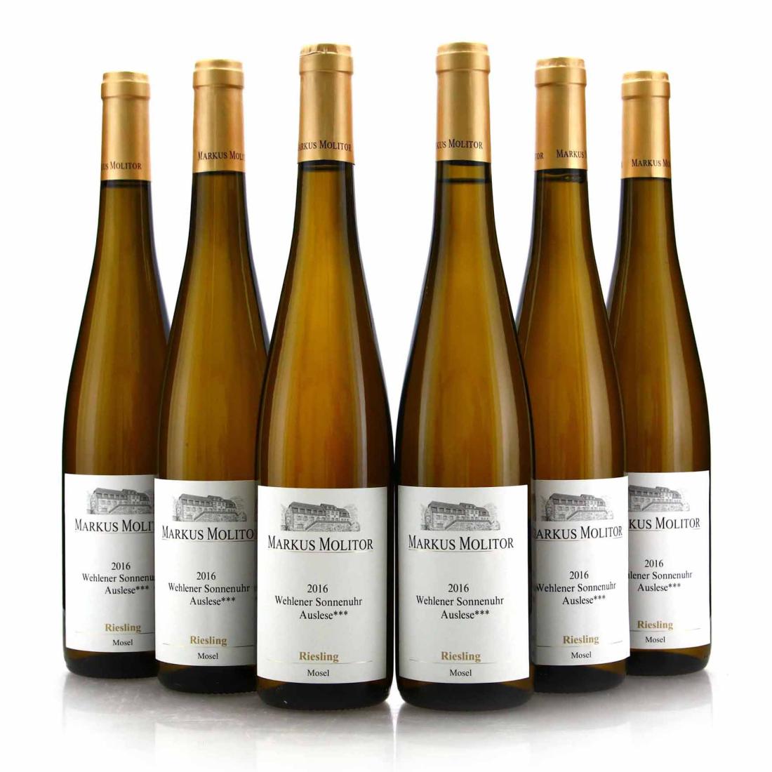 Image for Markus Molitor Wehlener Sonnenuhr Riesling Auslese *** 2016 Mosel