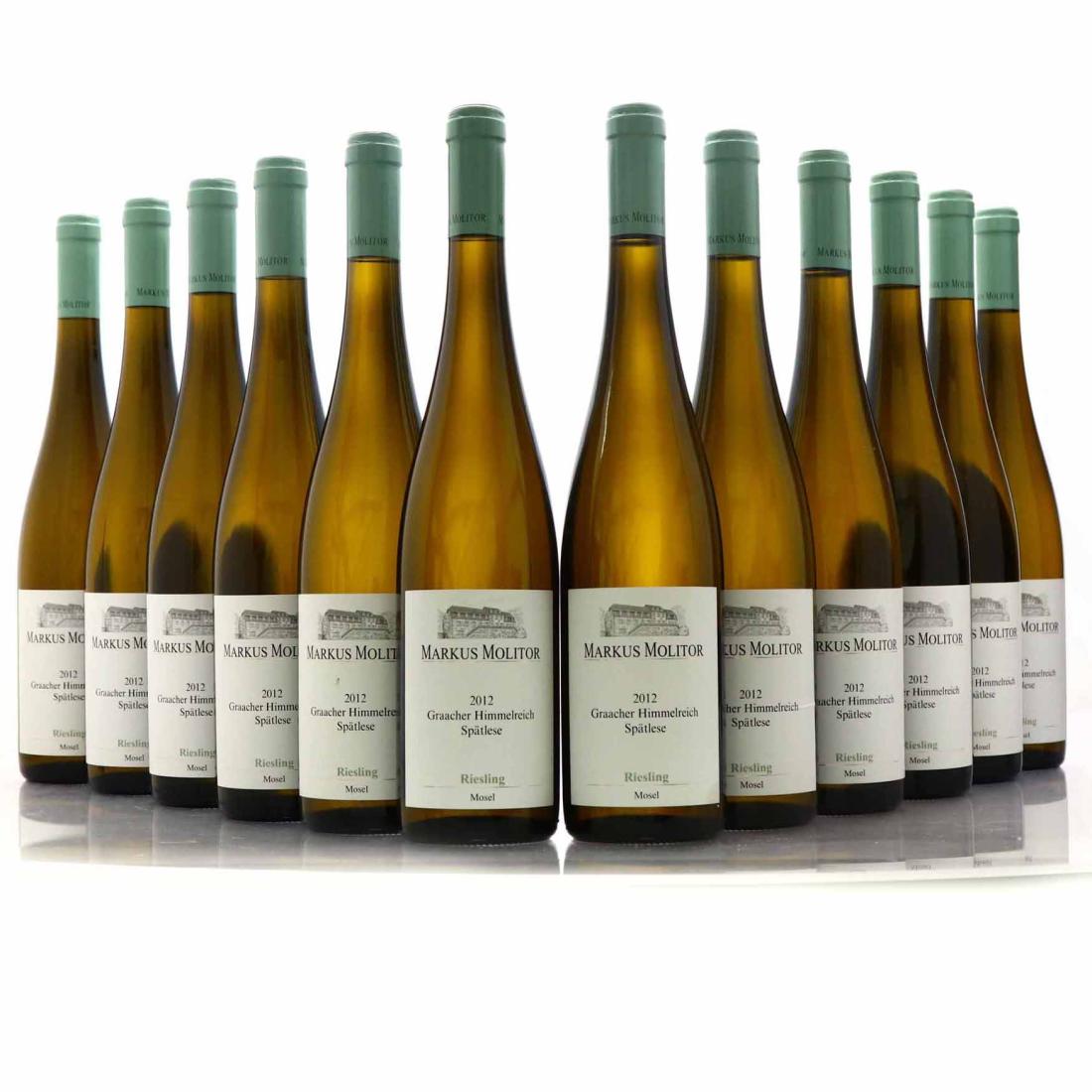 Image for Markus Molitor Graacher Himmelreich Riesling Spatlese 2012 Mosel