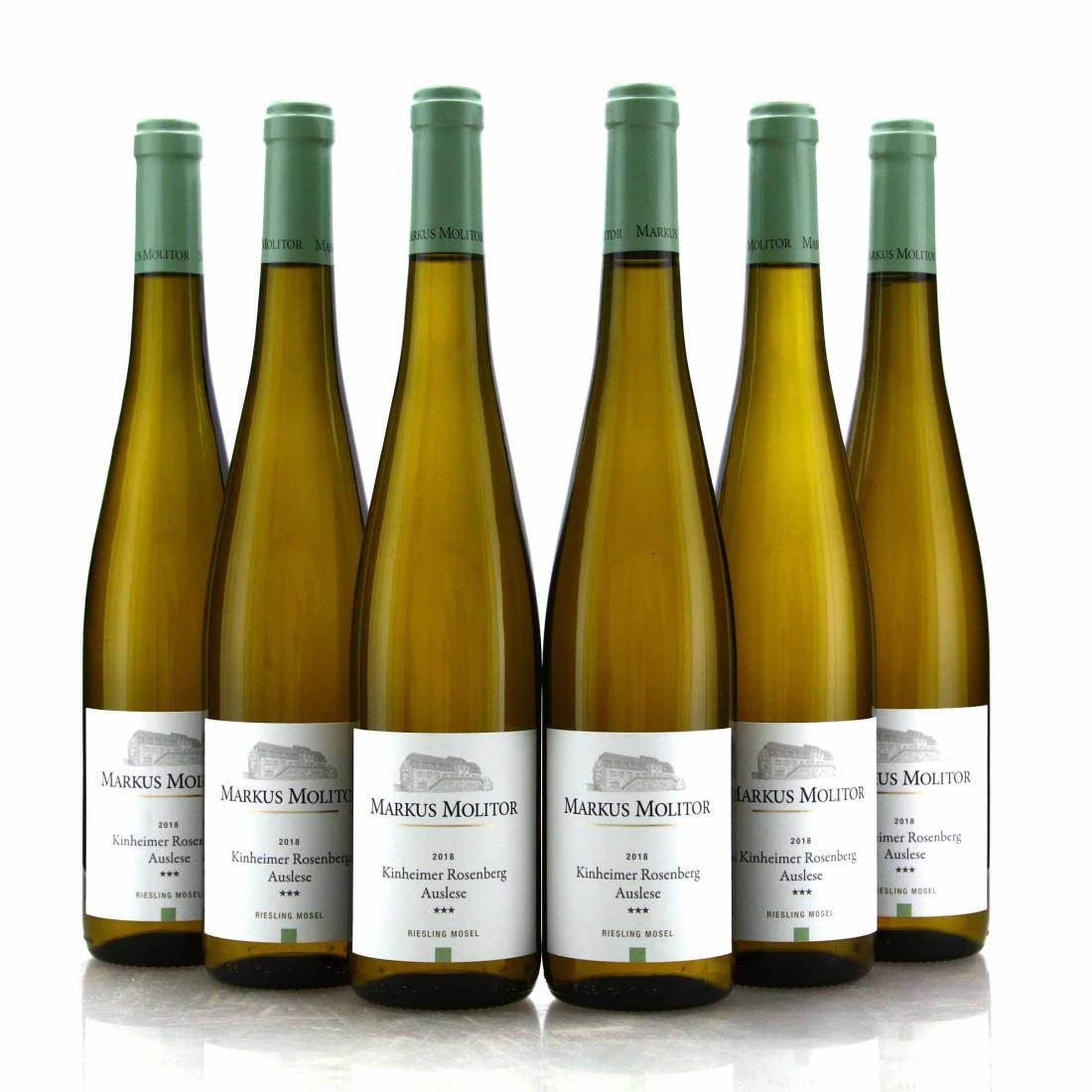 Markus Molitor Kinheimer Rosenberg Riesling Auslese *** 2018 Mosel / Green Cap 6x75cl