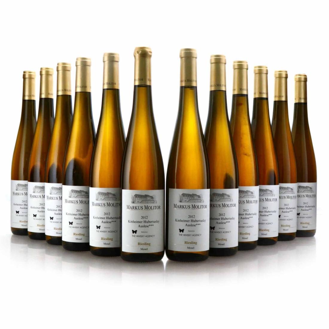 Markus Molitor Kinheimer Hubertuslay Riesling Auslese *** 2012 Mosel / Gold Cap 12x75cl
