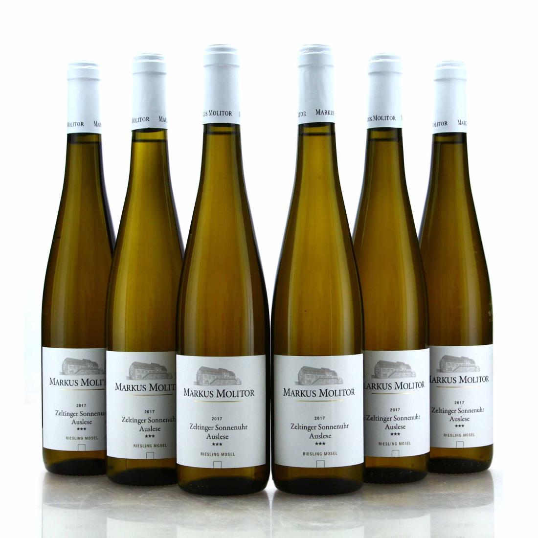 Markus Molitor Zeltinger Sonnenuhr Riesling Auslese *** 2017 Mosel / White Cap 6x75cl