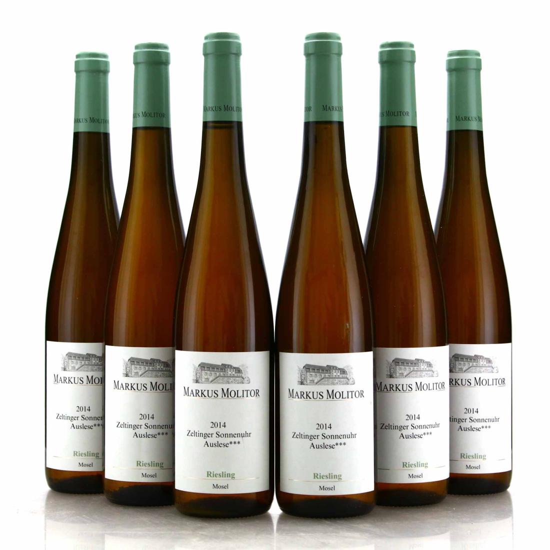 Image for Markus Molitor Zeltinger Sonnenuhr Riesling Auslese *** 2014 Mosel