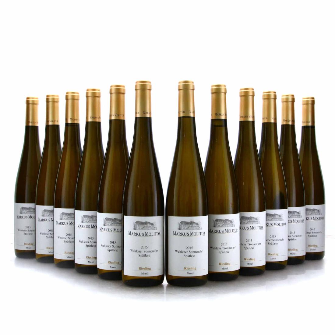Image for Markus Molitor Wehlener Sonnenuhr Riesling Spatlese 2015 Mosel