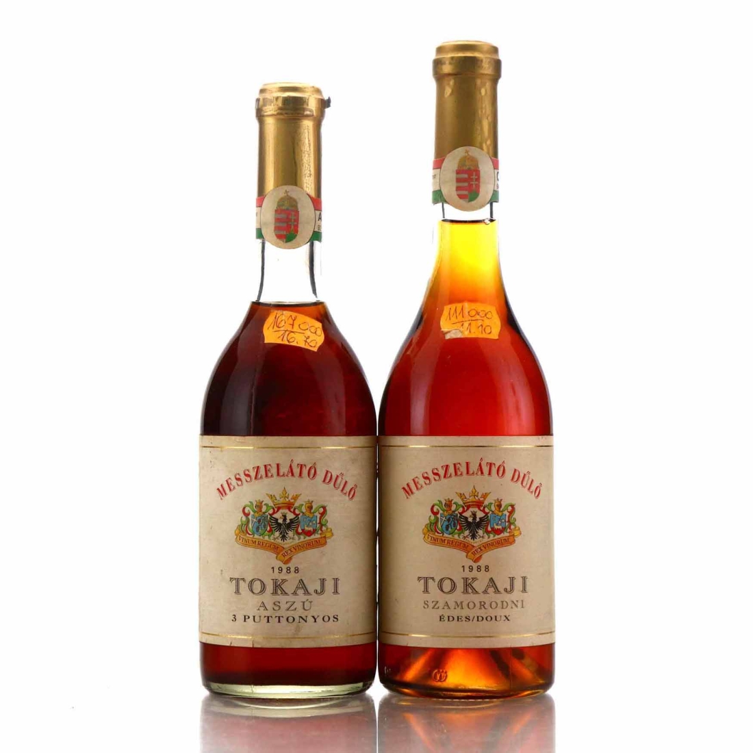 Messzelato Dulo Aszu 3 Puttonyos 1988 Tokaji 2x50cl