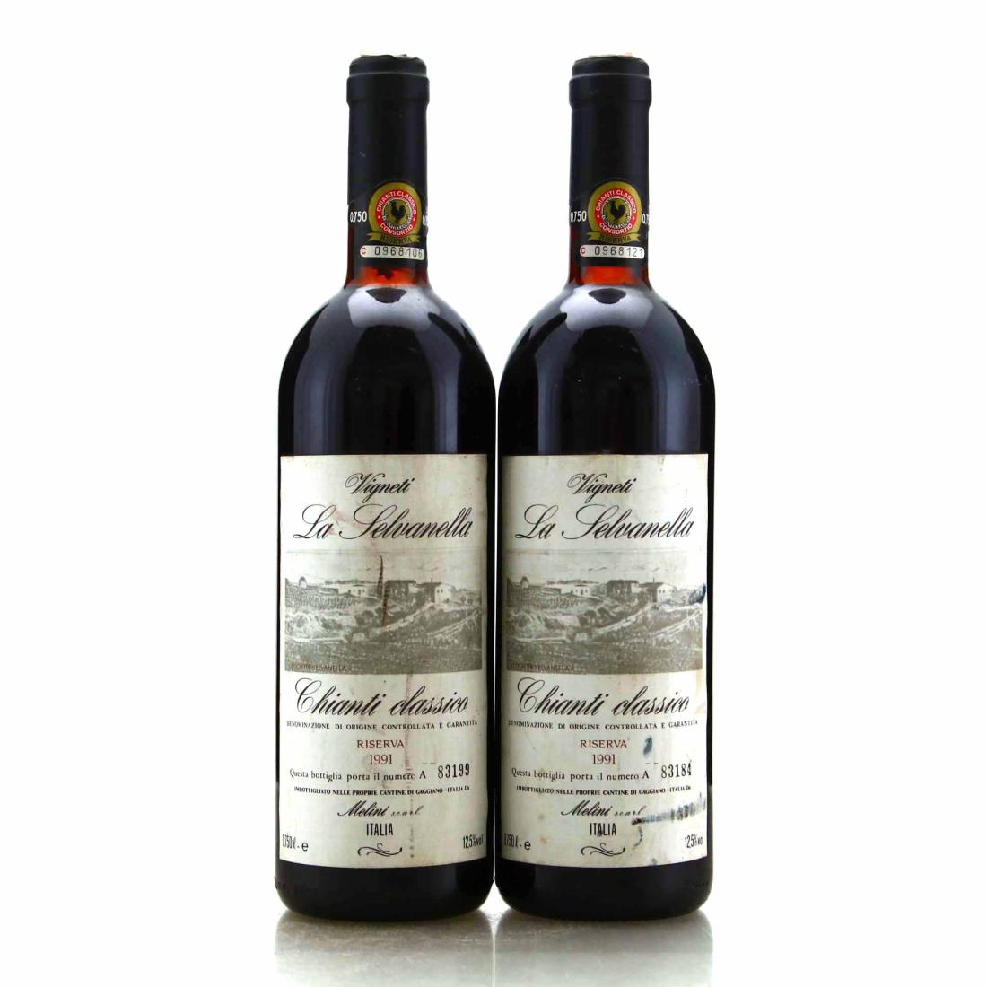 Vigneti La Selvanella 1991 Chianti Classico Riserva 2x75cl