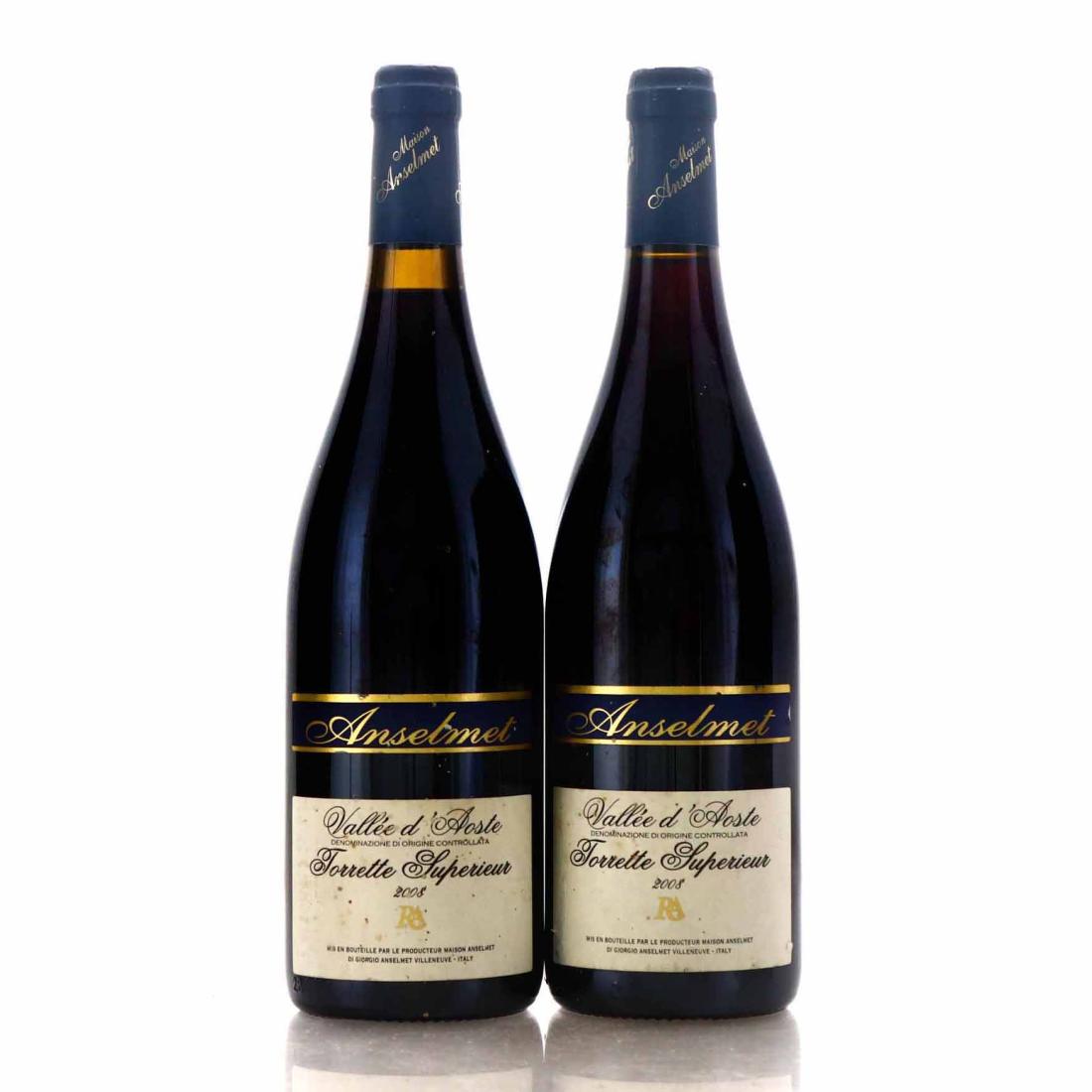 Anselmet Torrette Superiore 2008 Valle D'Aosta 2x75cl