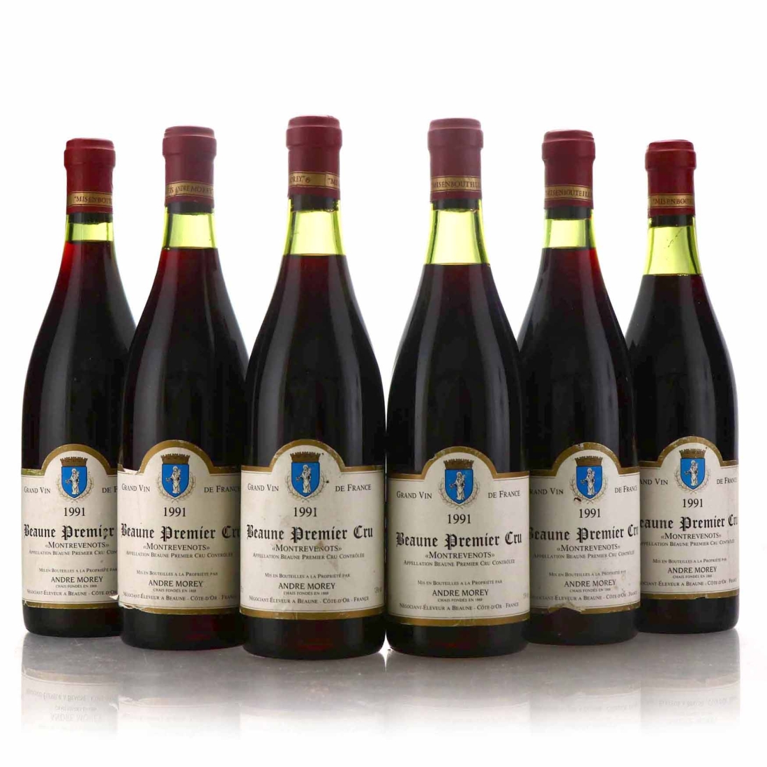 A. Morey Montrevenots 1991 Beaune 1er-Cru 6x75cl
