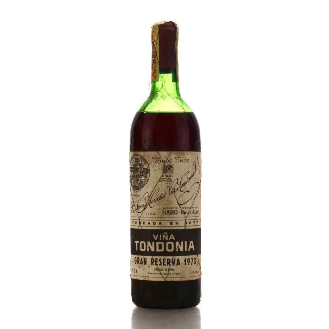 R. Lopez de Heredia Vina Tondonia 1973 Rioja Gran Reserva