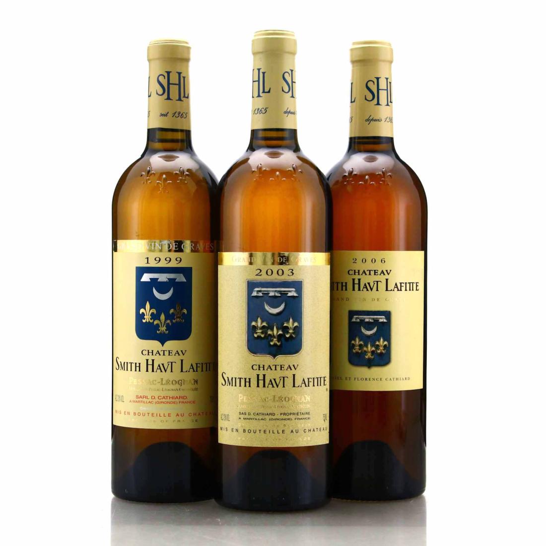 Assorted Ch. Smith Haut Lafitte Pessac-Leognan Blanc 3x75cl