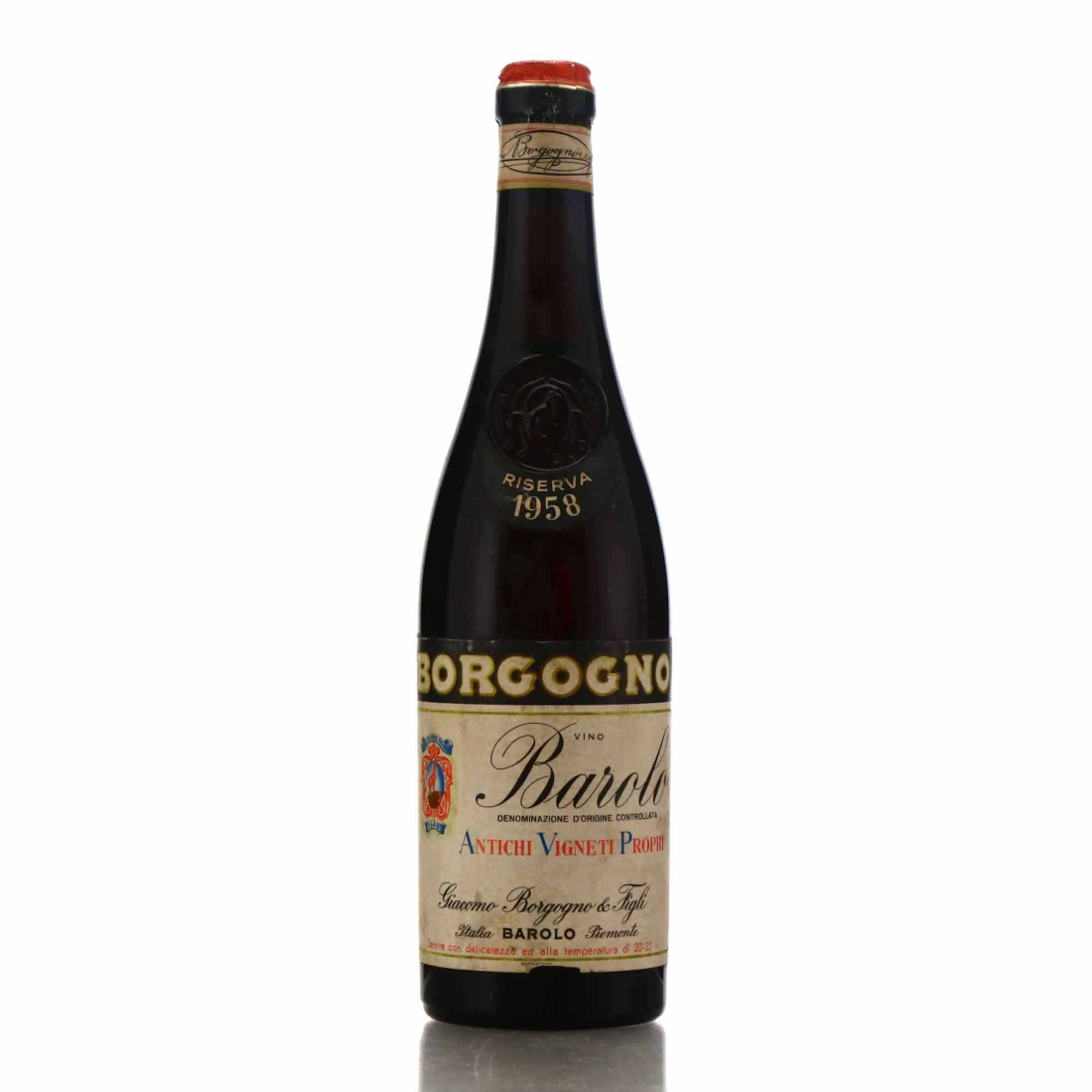 Giacomo Borgogno & Figli 1958 Barolo Riserva