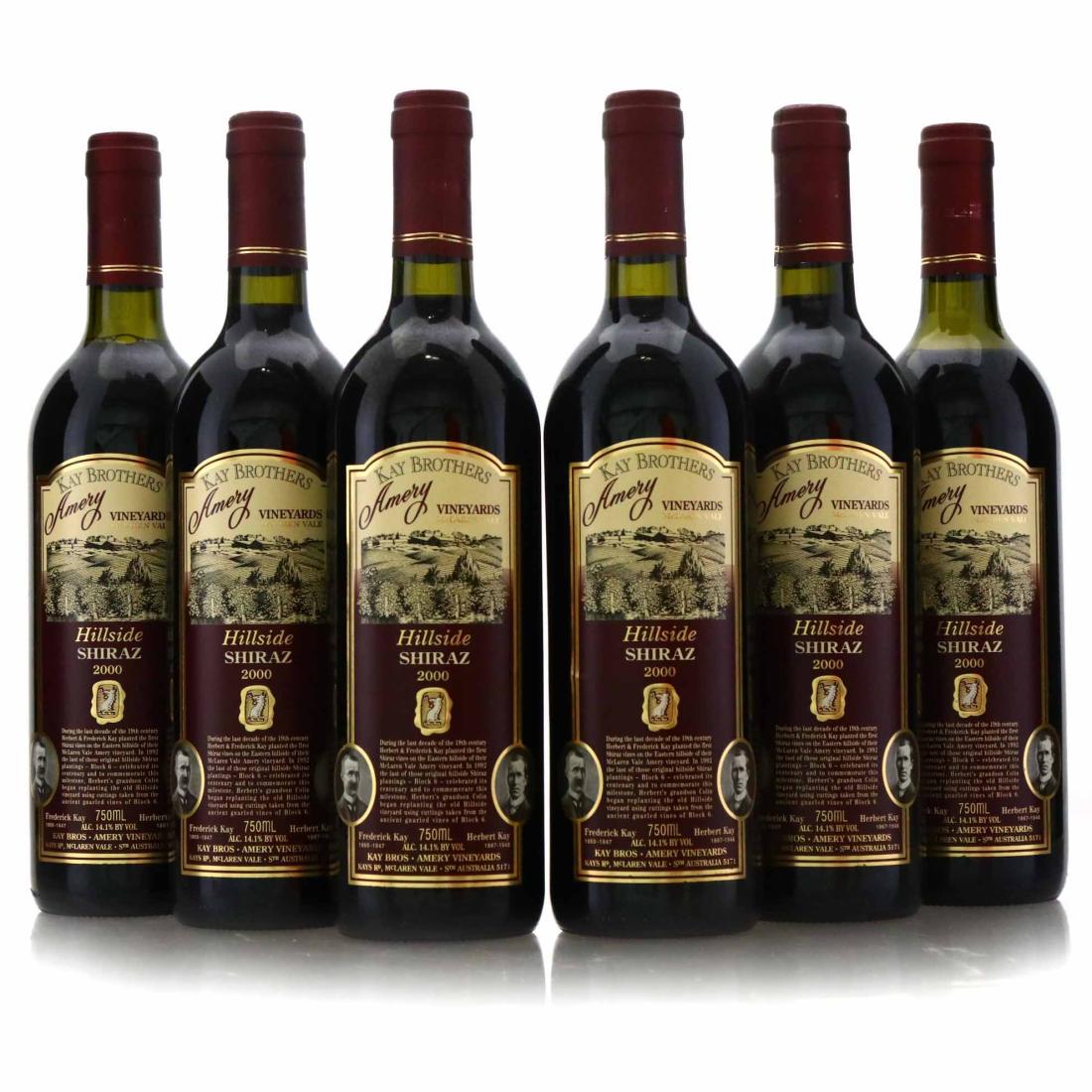 Image for Kay Brothers Amery Vineyard Hillside Shiraz 2000 McLaren Vale