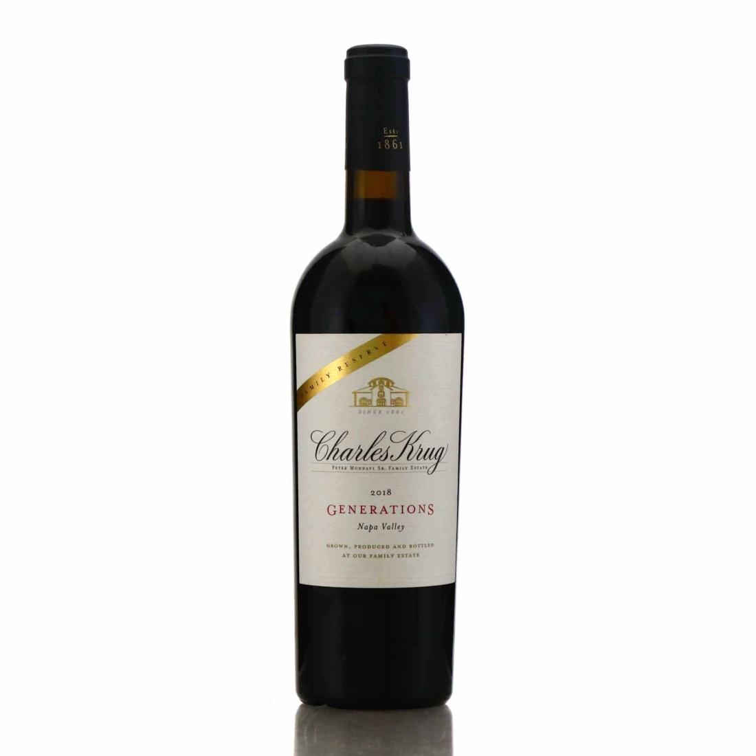 Charles Krug Family Reserve Generations 2018 Napa Valley