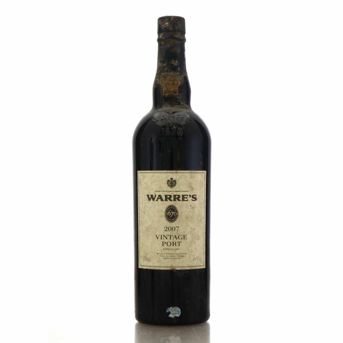 Warre's 2007 Vintage Port