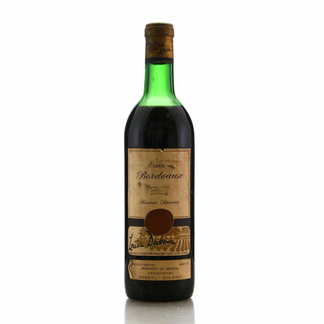 Image for Louis Dubroca Reserve Speciale 1969 Bordeaux