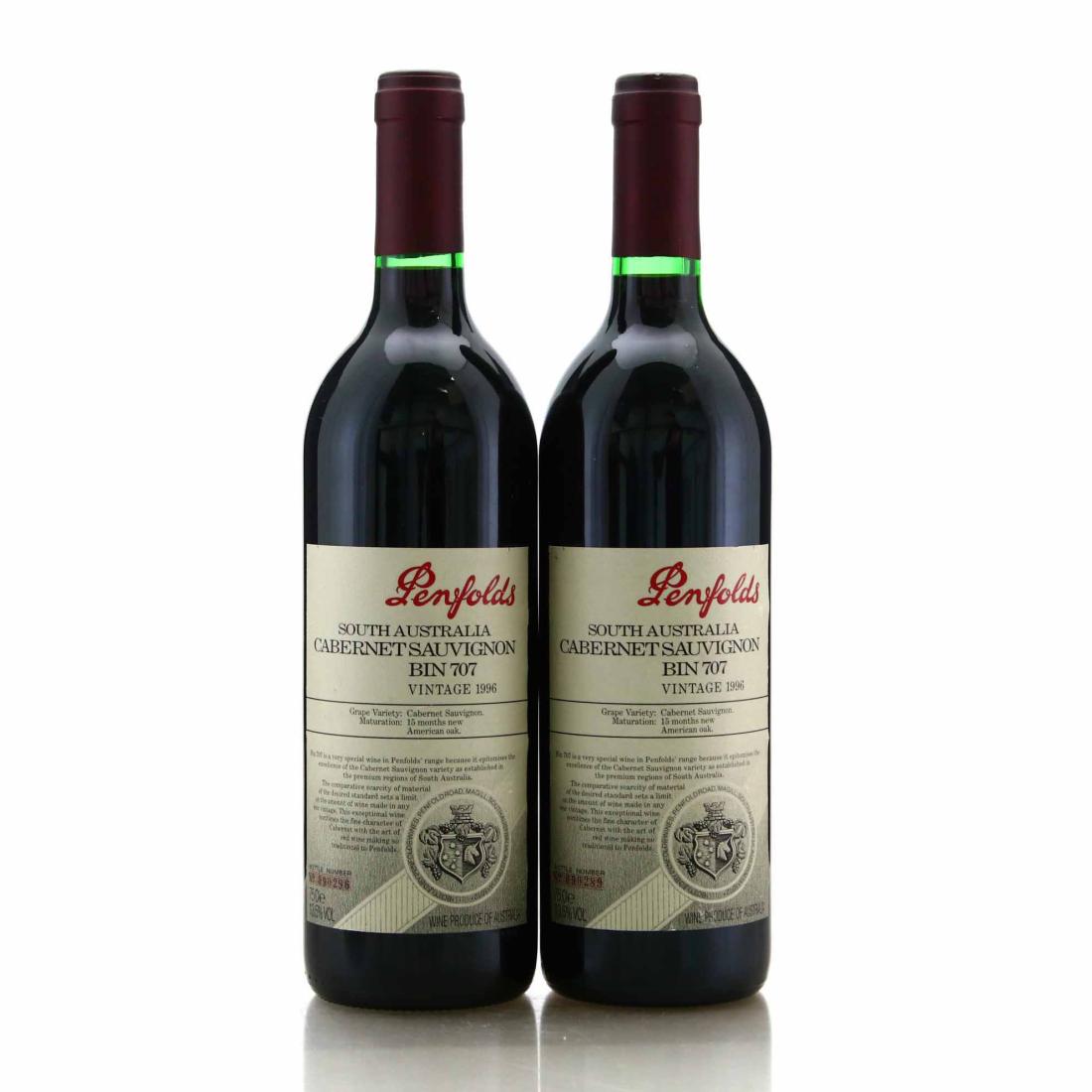 Image for Penfolds Bin 707 Cabernet Sauvignon 1996 South Australia