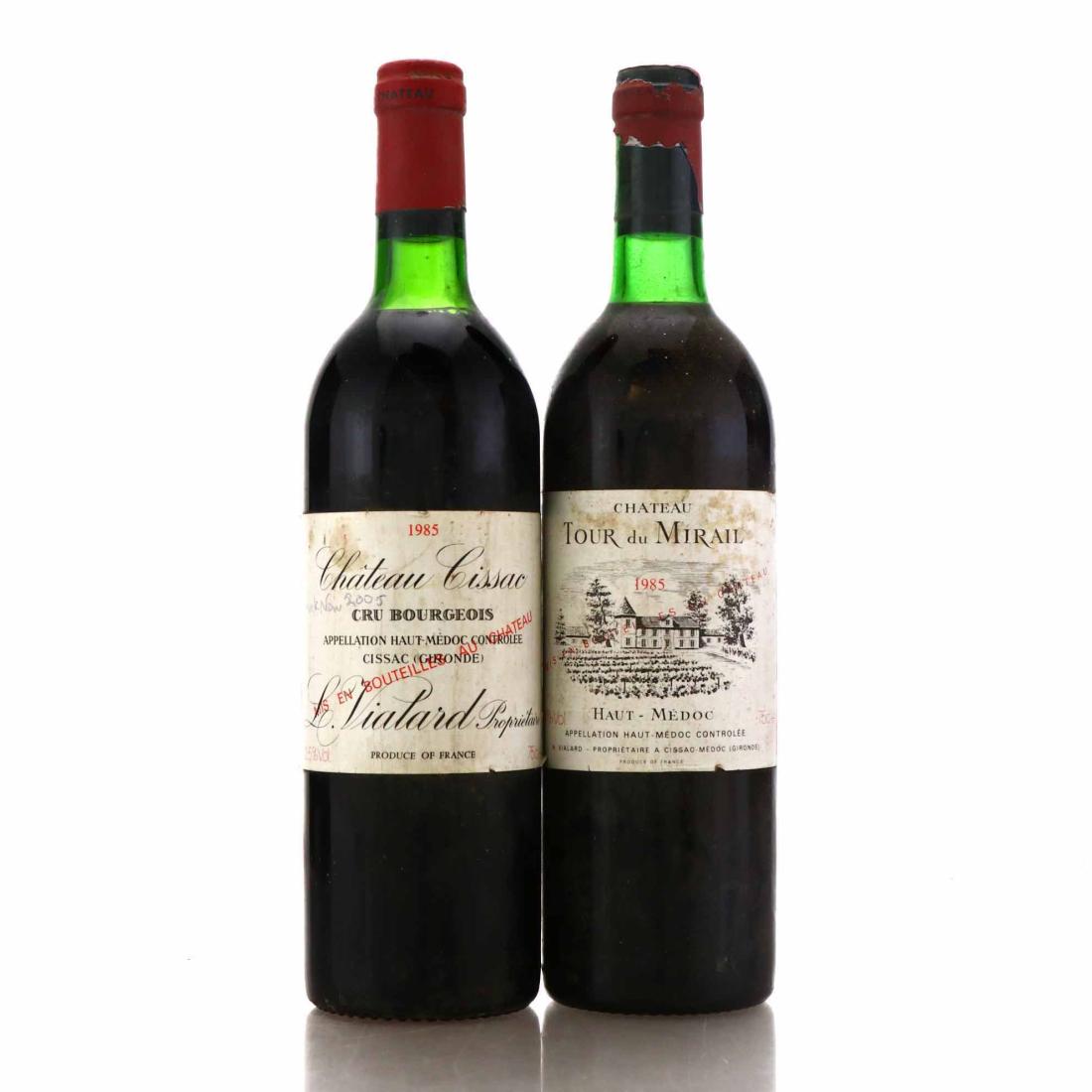 Assorted 1985 Bordeaux Red Wines 2x75cl
